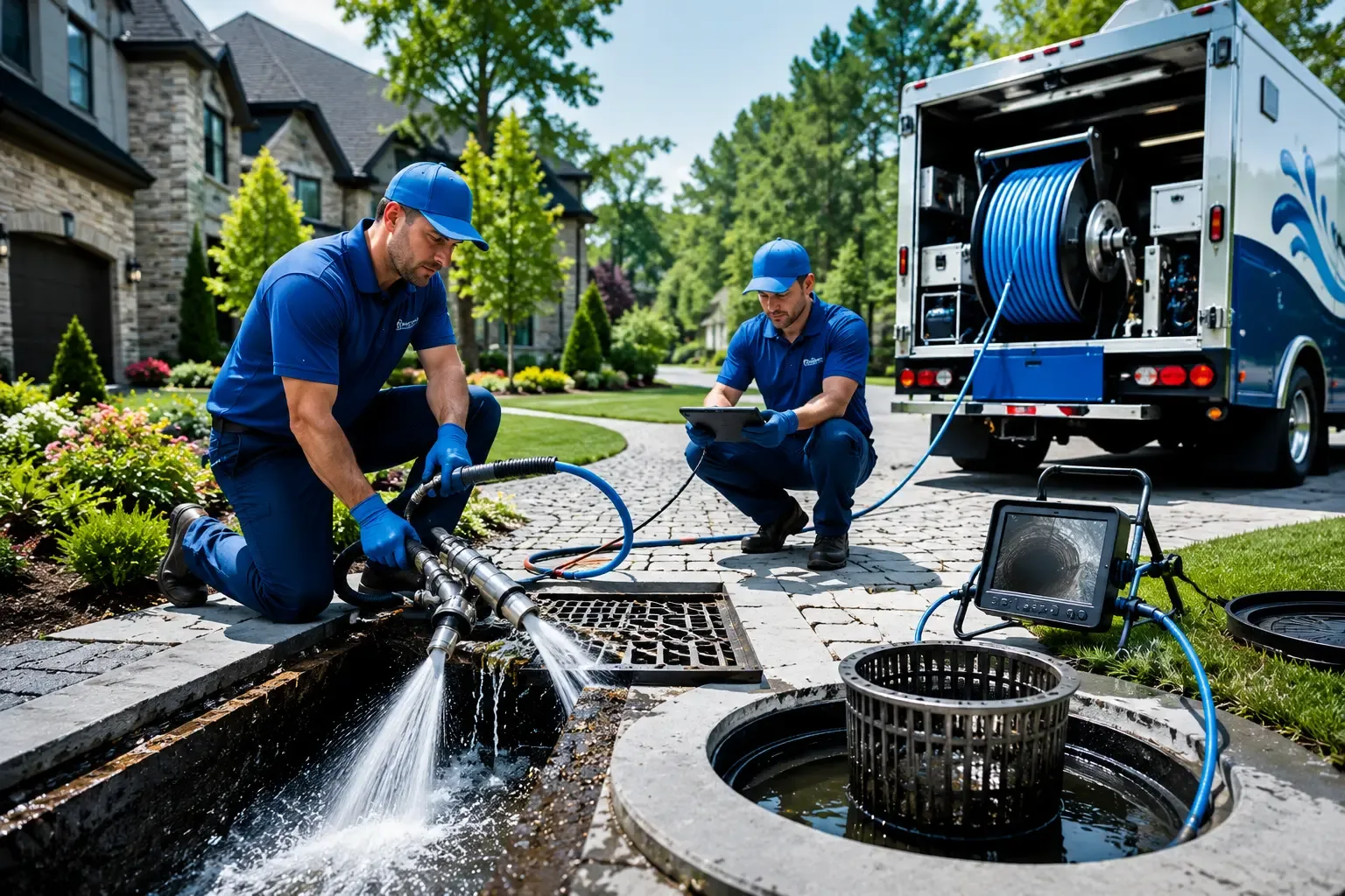 Local outdoor drain cleaning professionals in Hickory Corners, MI