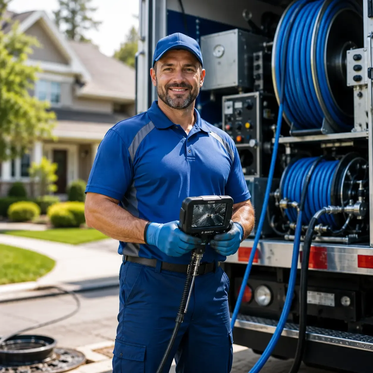 Local outdoor drain cleaning specialists in Hickory Corners, MI